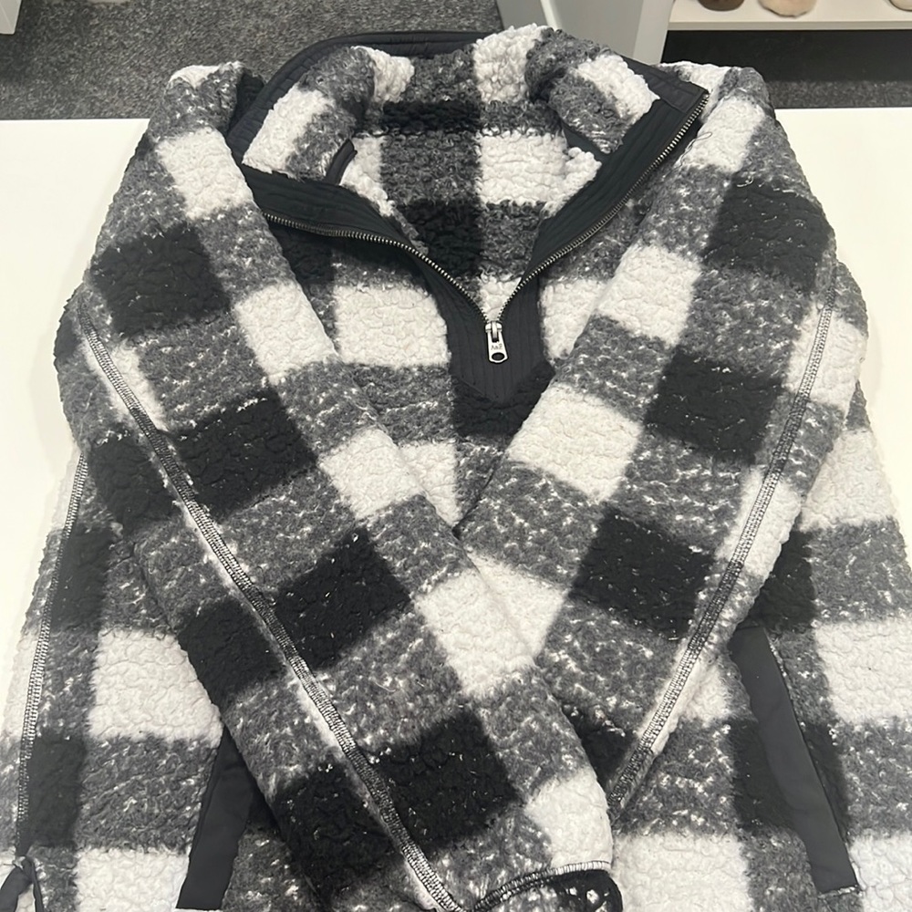 Abercrombie and Fitch Sherpa Half Zip